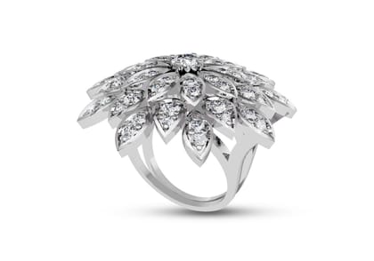 Blooming Marquise Designer Ring