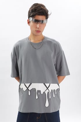 IZI Specials: Feel the Drip Tee (Gray)-M