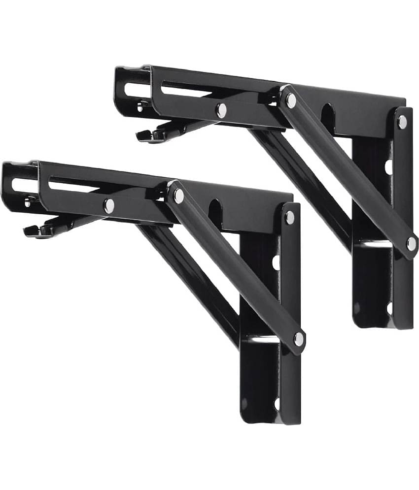 MAHADEV ENTERPRISE Black Stainless Steel Decorative Flag Miniature - Pack of 2