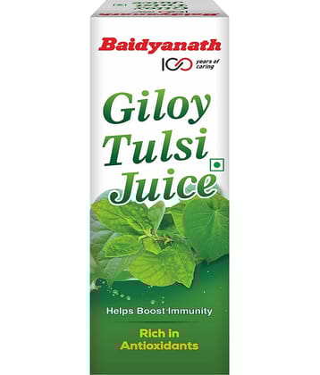 Baidyanath Giloy Tulsi Herbal Juice - 1000ml|Helps Boost Immunity & Promotes Good Health|