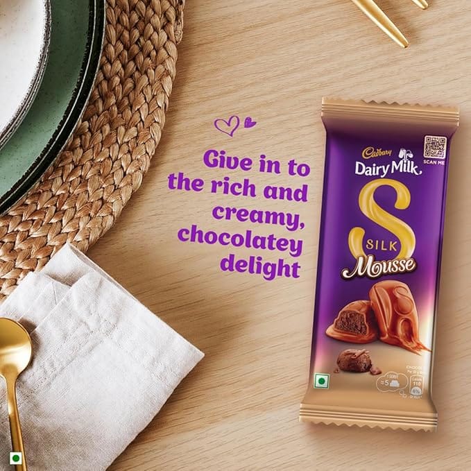Cadbury Dairy Milk Silk Mousse Chocolate Bar 50 GRAM