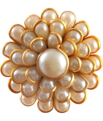 Jewar Mandi - White Rings ( Pack of 1 )
