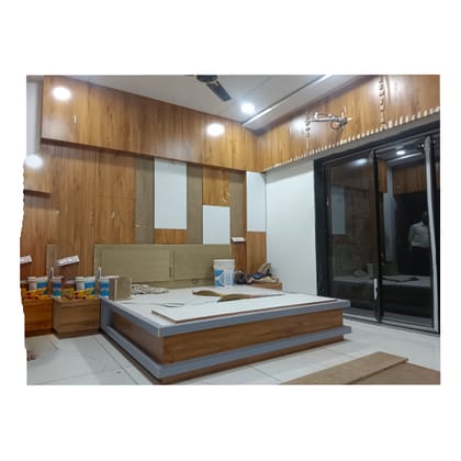 Simple Double Bed Lumsum