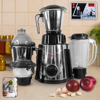 Orbit Heavy Duty 1 hp (746) Watts Mixer Grinder with 4 Multipurpose Jars