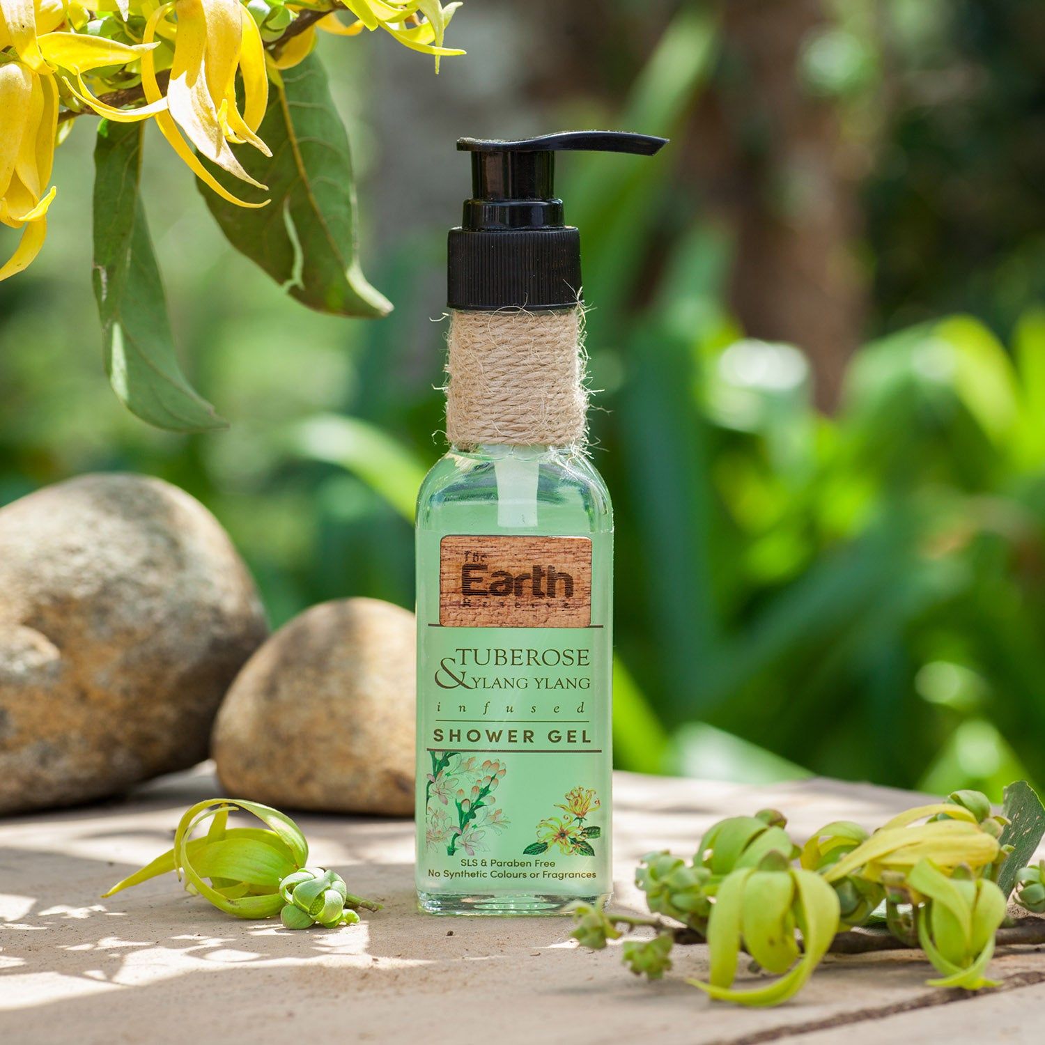 Tuberose & Ylang Ylang Shower Gel │ Cocoa Butter Enriched | Free From Harsh Chemicals-100 ml