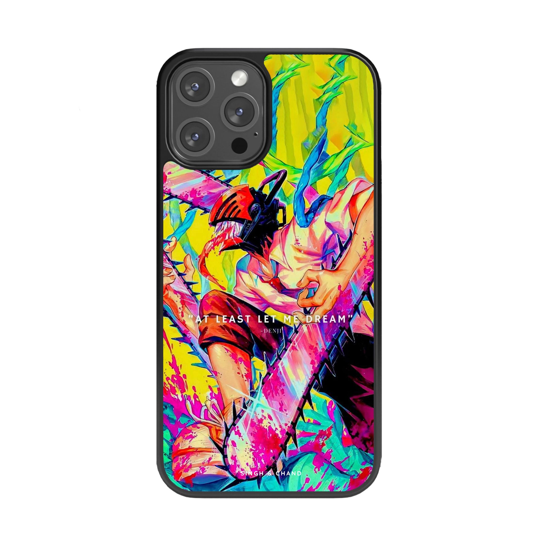 Chainsaw Man 4.0 Anime Glass Phone Case