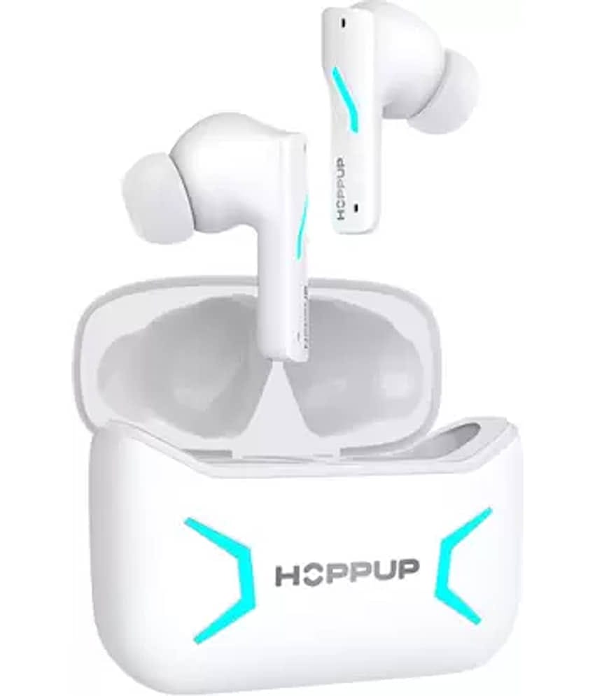 HOPPUP Xo1 Gaming Earbuds On Ear TWS White