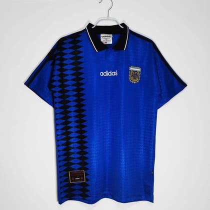 Argentina 1994 Away Dark Blue Retro Jersey-S