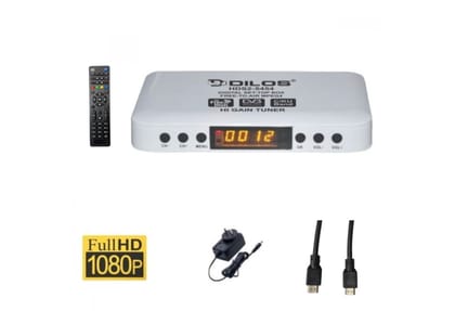 DILOS HDS2-5454 Free-To-Air Full HD DVB-S2 Set-Top Box DILOS HDS2-5454 Free-To-Air Full HD DVB-S2 Set-Top Box
