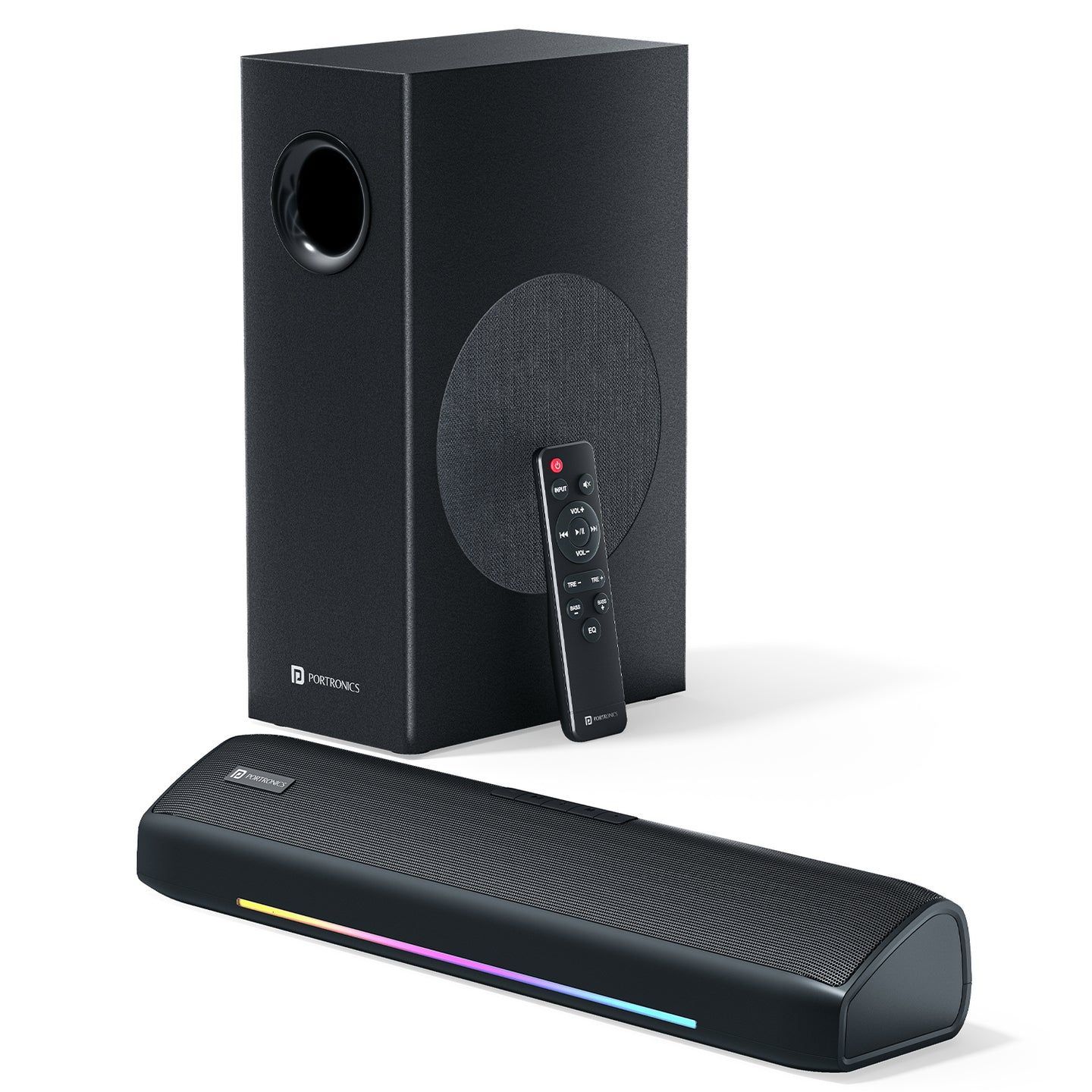 Portronics Zuno Portable Bluetooth Speaker - Black