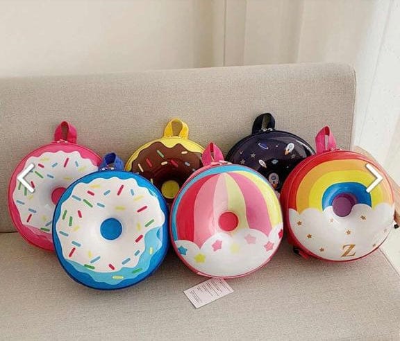 Donut Bag Pack | Rainbow bagpack (1pc)-Donut