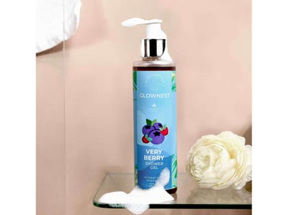 Glownest Bio Enzyme Based Very Berry Shower Gel (200ml)