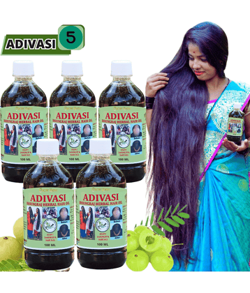 Growkesh - Anti Hair Fall Bhringraj Oil 500 ml ( Pack of 5 )