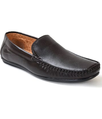 Ajanta Brown Men's Slip on