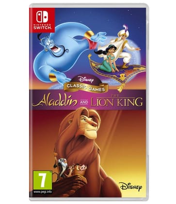 Nintendo Switch Disney Classic Games Collection: The Jungle Book, Aladdin, & The Lion King