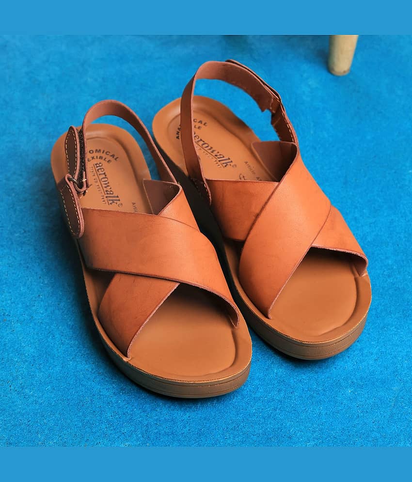 Aerowalk Tan Women's Sandal Heels