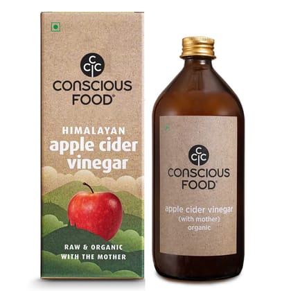 Conscious Food Himalayan Apple Cider Vinegar With Mother 500ml Organic