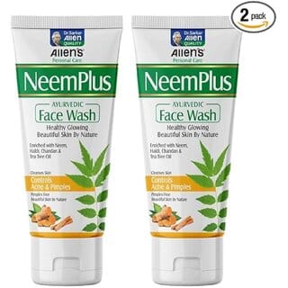Neem Plus Face Wash (100 ml x 2 packs ) - Helps cleanse skin impurities and supports skin health