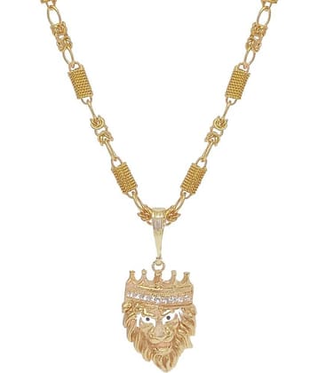 JIPPA - Golden Pendant set ( Pack of 1 )