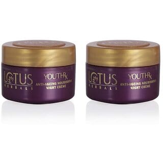 Lotus Herbals Youthrx Antiaging Nourishing Night Cream 10G ( Pack Of 2 )