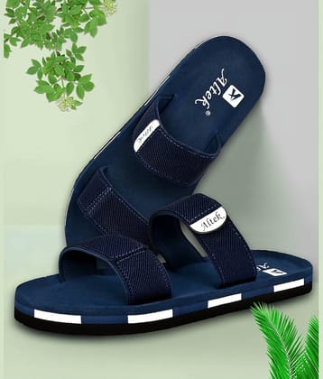 Altek Navy Men's Slide Flip Flop