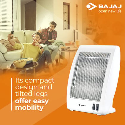 Bajaj RX2 Halogen Heater 2-Heat Setting 400W / 800W