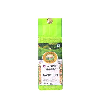 Elworld Agro & Organic Food Products Panch Mel Daal 500g