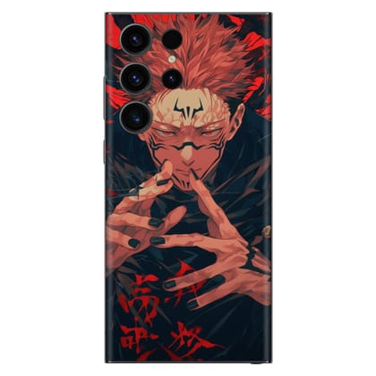 Sukuna On Throne Mobile Skin