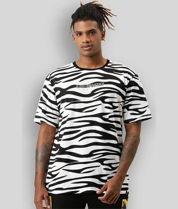 Veirdo Pack of 1 Cotton Regular Fit Men's T-Shirt ( Black )