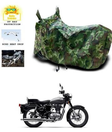 RONISH Bike Body Cover for Royal Enfield Bullet 350 ( Pack of 1 ) , Multicolour