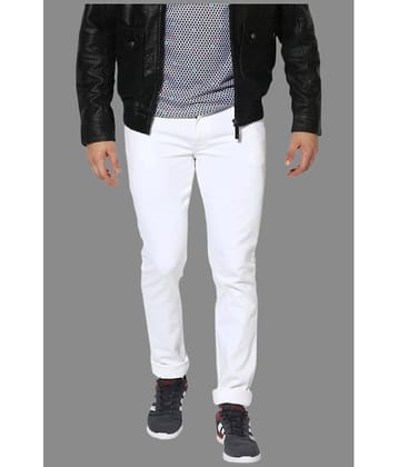 Lawson - White Denim Slim Fit Men's Jeans ( Pack of 1 )