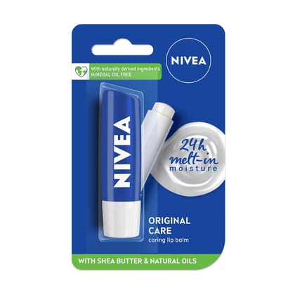 NIVEA ORIGINAL CARE LIP BALM 4.8 GMS