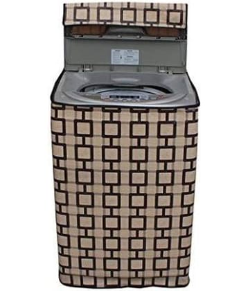 CASA FURNISHING Top Load Washing Machine Cover Compatiable For 7 kg - Grey