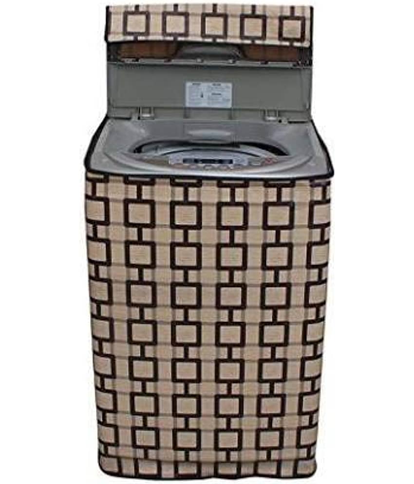 CASA FURNISHING Top Load Washing Machine Cover Compatiable For 7 kg - Grey