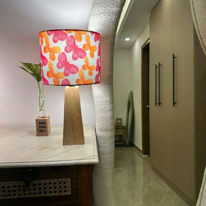 Bedside Lamp Shade (Square Base)