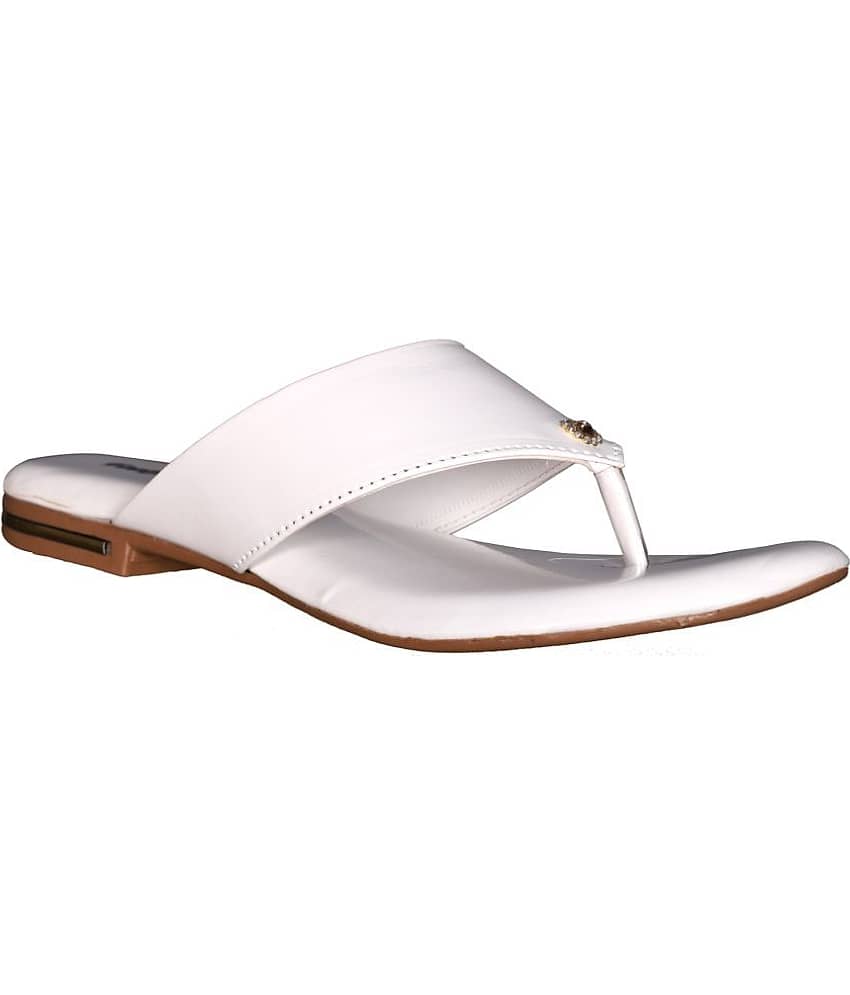 Footprints White Women's Flats