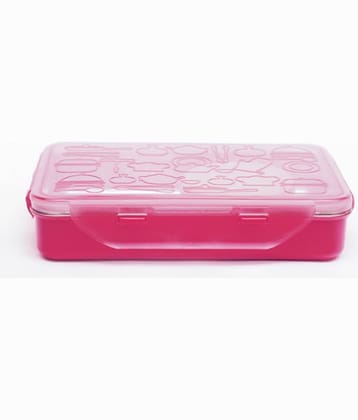 Generic - Stainless Steel School Lunch Boxes 1 Container ( Pack of 1 )