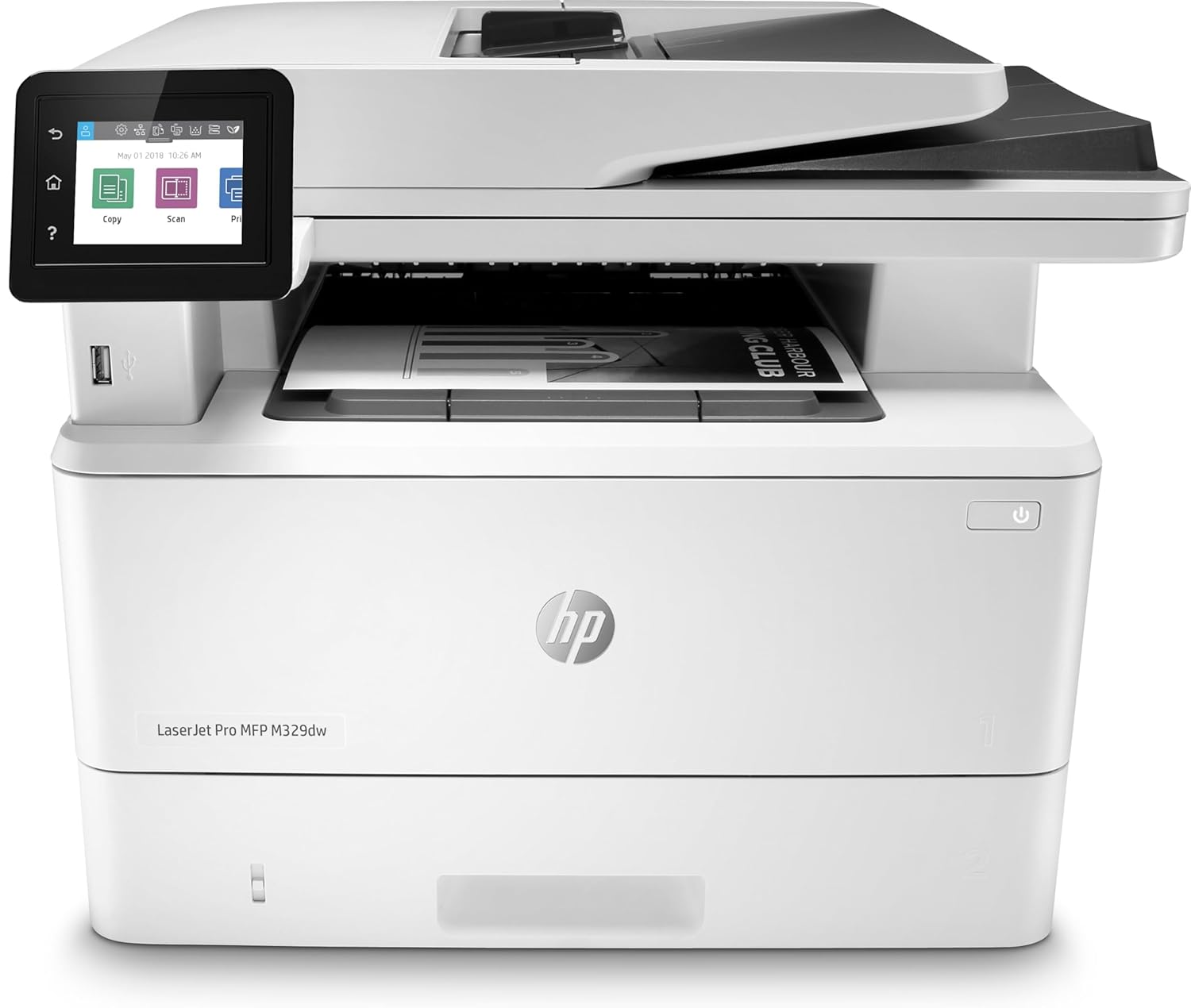HP MFP M329DW Laserjet Pro Wireless Monochrome Laser Printers(W1A24A),White 
