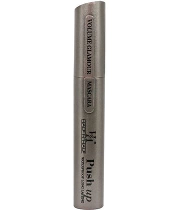 Half N Half Volume Glamour Mascara, PushUp Waterproof & Long lasting, Black (12ml)