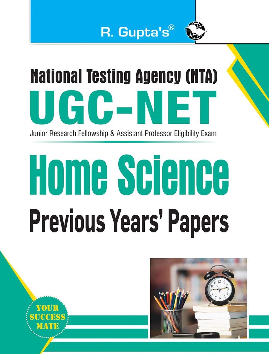 NTA-UGC-NET/JRF: Home Science (Paper II) Previous Years' Papers (R-2163)