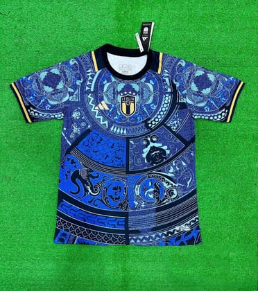 Italy Blue Graphics Special Edition Jersey-S