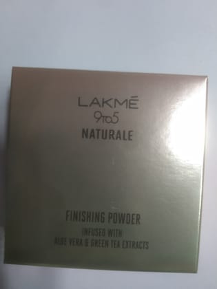 Lakme Naturale Finishing powder Infused with Aloe vera & green tea extracts universal shade 