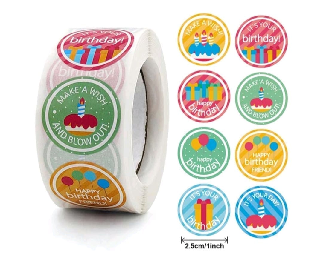 Happy Birthday  Stickers - 11