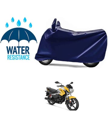 RONISH Bike Body Cover for Hero Passion Pro New ( Pack of 1 ) , Blue