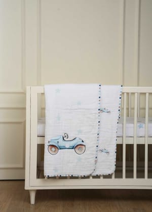 Roadster Baby Blanket