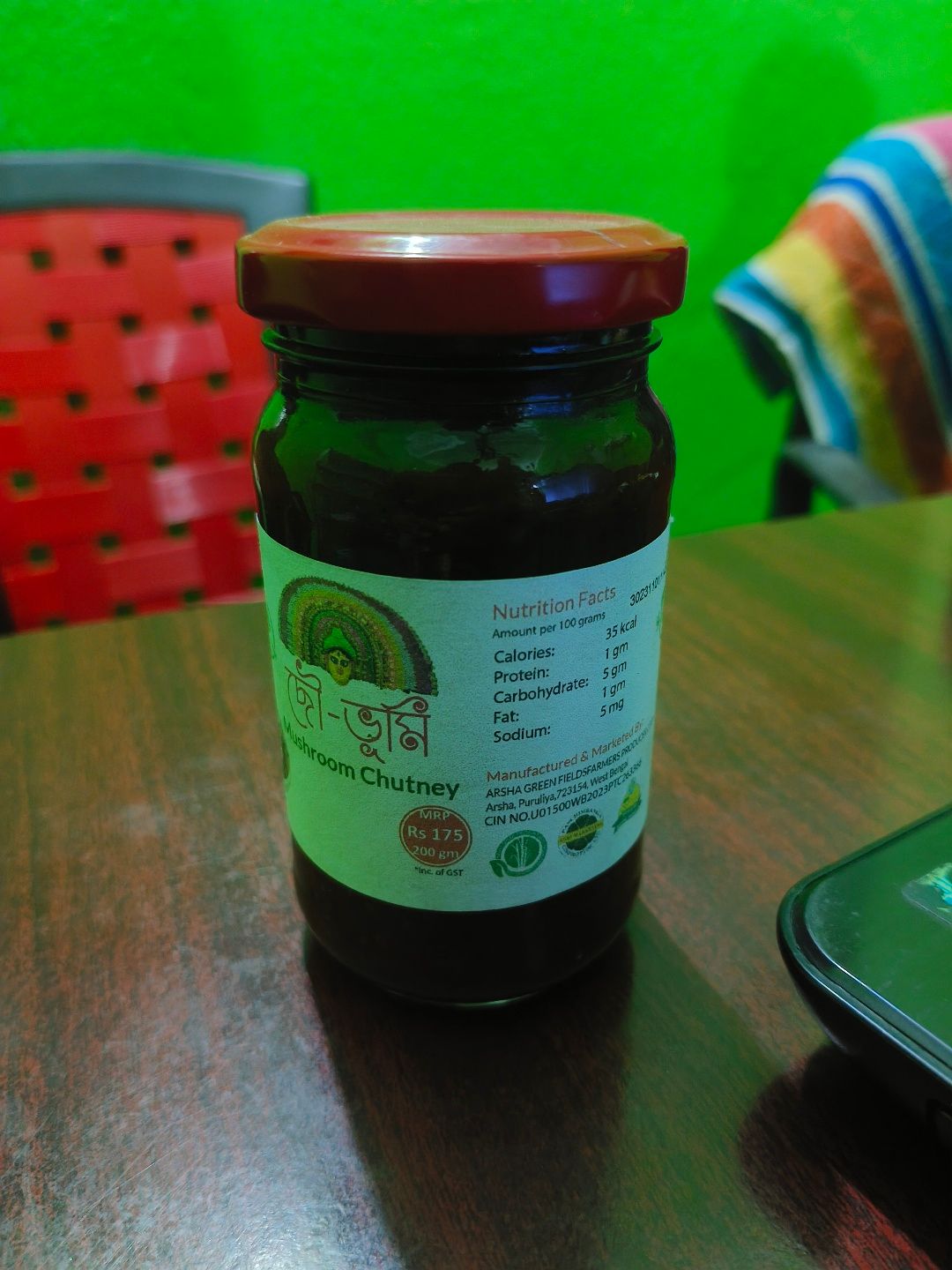 MUSHROOM CHUTNEY