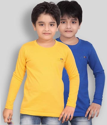 Dongli Pack of 1 Boys Cotton Blend T-Shirt ( Multicolor )