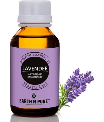 Earth N Pure - Lavender Essential Oil 50 mL ( Pack of 1 )