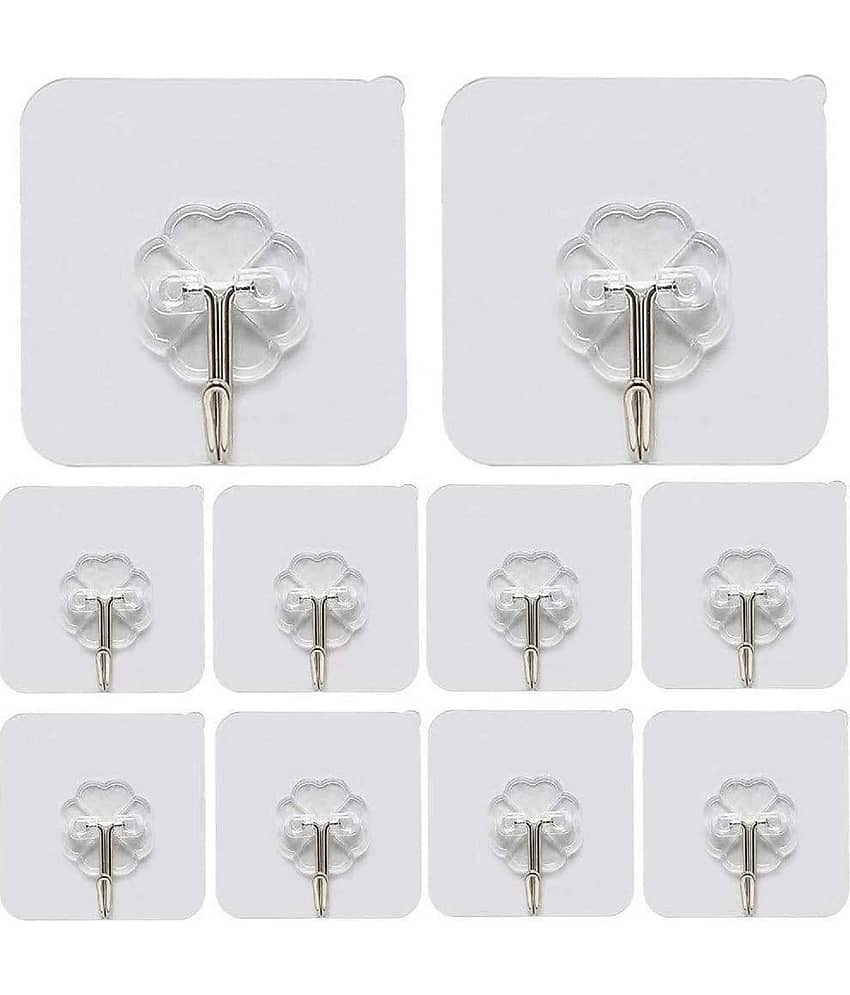 NAIYUE Kitchen Adhesive Hooks (Pack of 10)
