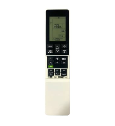 AC Remote No. 236 Compatible-Replacement for Hitachi AC Remote Control (White)